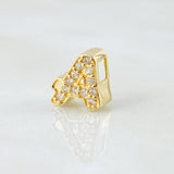 Herraje Letra A 1.25gr / 1cm / Oro Amarillo 18K ©