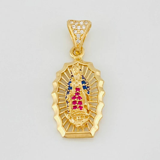 Dije Virgen de Guadalupe 3.15g / 3cm Oro Amarillo 18K
