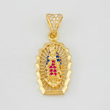 Dije Virgen de Guadalupe 3.15g / 3cm Oro Amarillo 18K