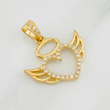 Dije Corazon Alas 1.55g / 2cm Oro Amarillo 18K