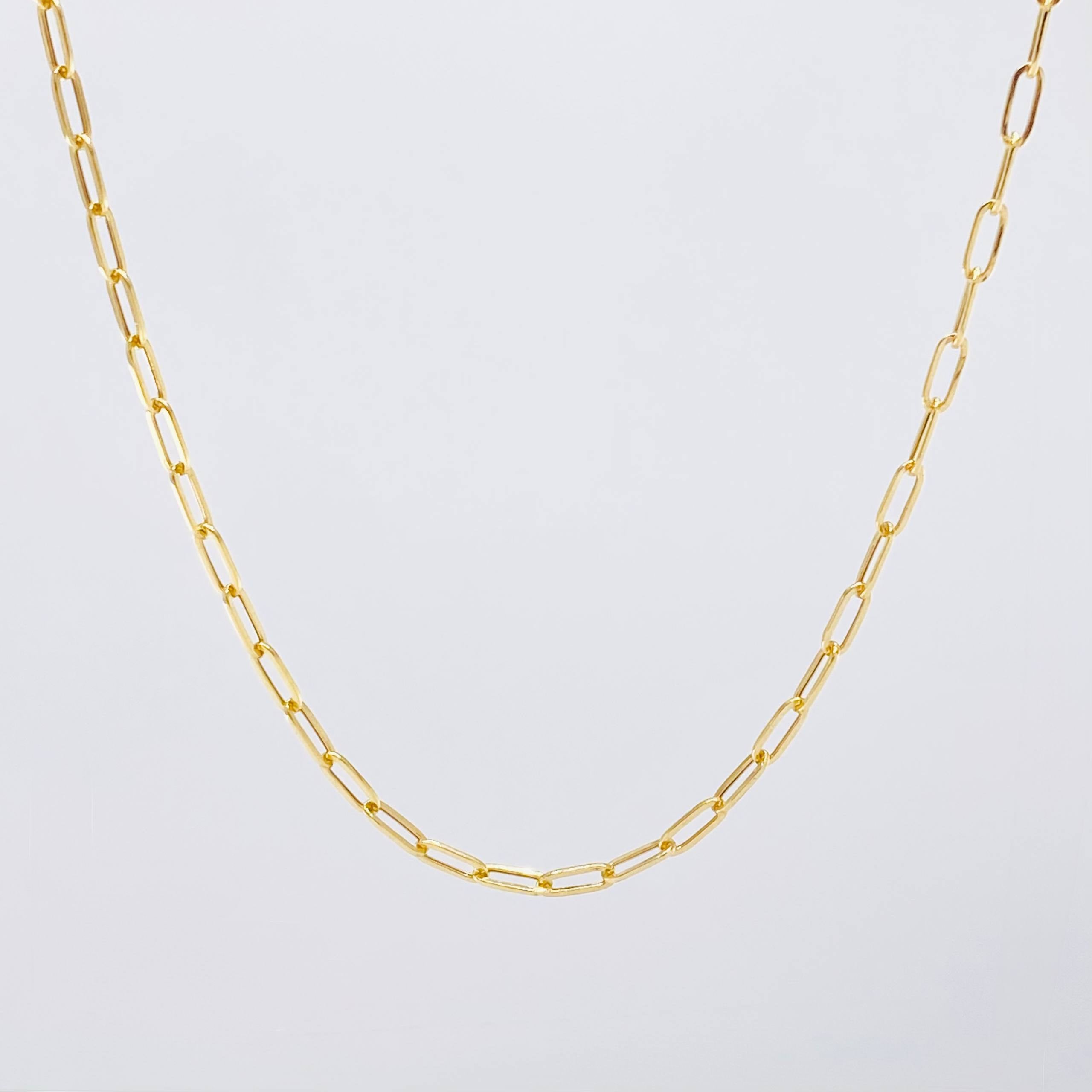 Cadena Cajon 1.6gr / 45cm / 2.2mm Oro Amarillo +3 18K