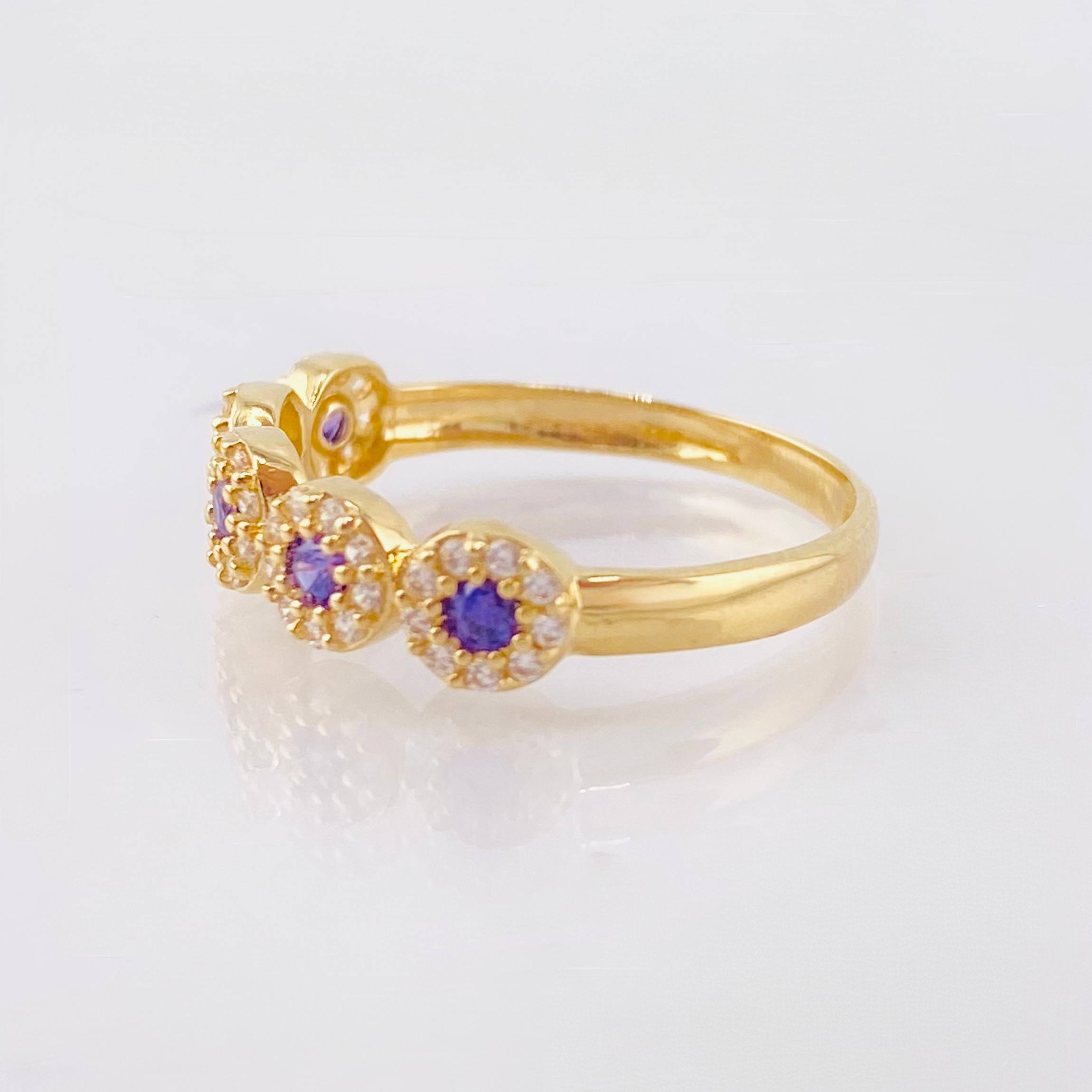Anillo Churumbela 2.05gr / T7 / Oro Amarillo 18K