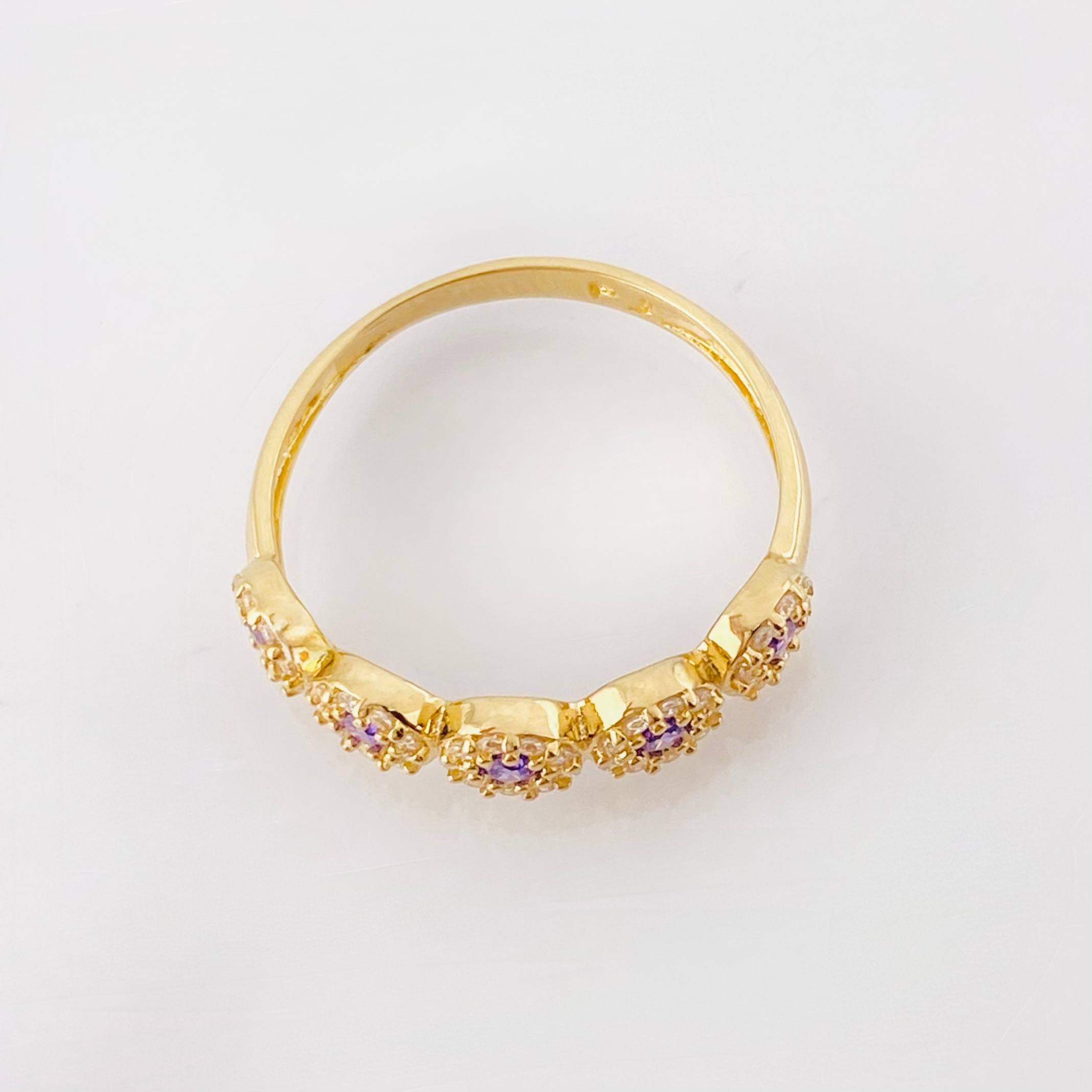 Anillo Churumbela 2.05gr / T7 / Oro Amarillo 18K