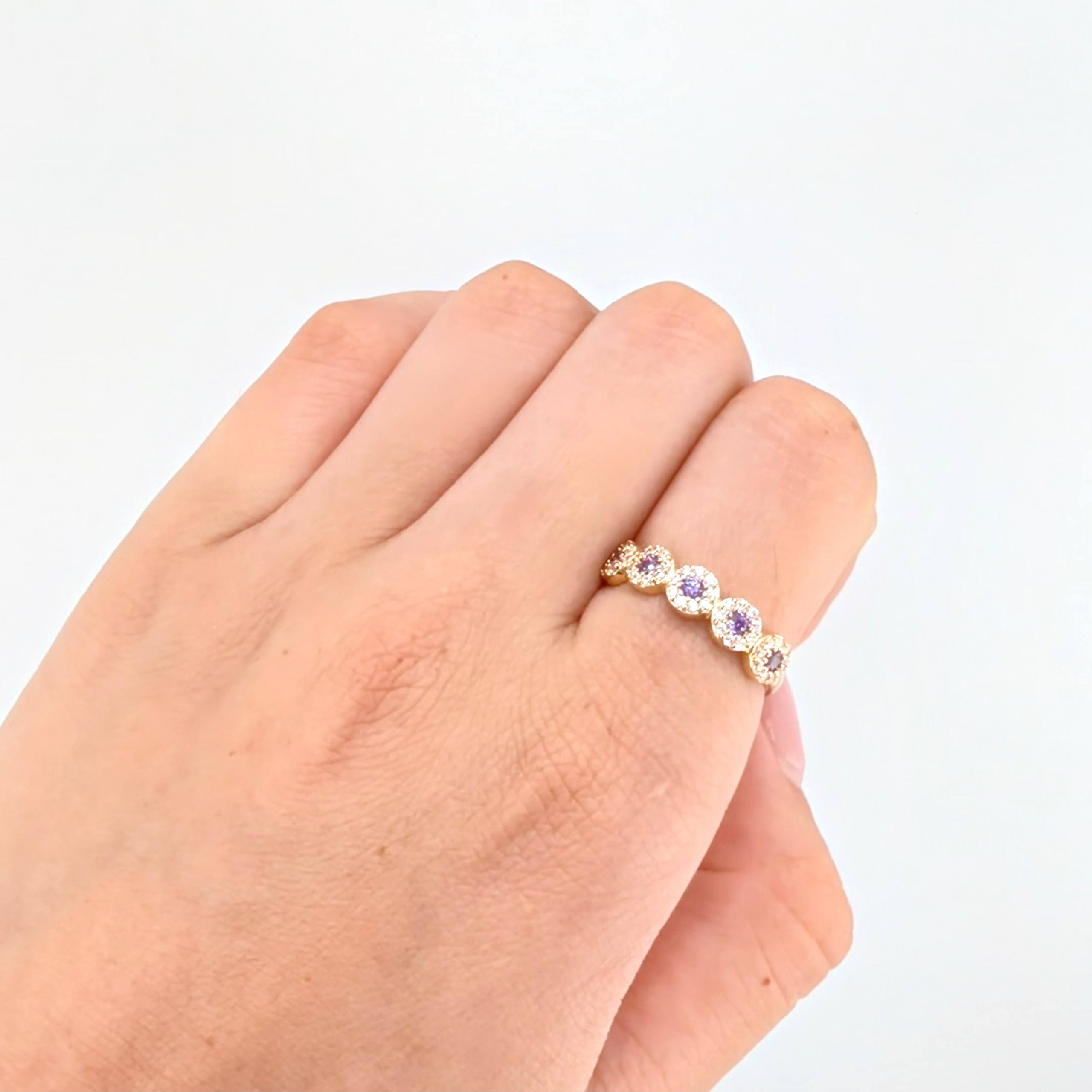 Anillo Churumbela 2.05gr / T7 / Oro Amarillo 18K