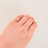 Anillo Corona Marina 1gr / T4 / Oro Amarillo 18K *