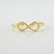 Anillo Infinito 0.85gr / T4 1/2 / Oro Amarillo 18K *