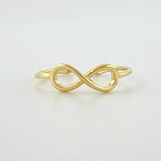 Anillo Infinito 0.85gr / T4 1/2 / Oro Amarillo 18K *