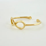 Anillo Infinito 0.85gr / T4 1/2 / Oro Amarillo 18K *