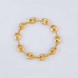Anillo Gc 0.6 g / T8 3/4- 8 1/2 Oro Amarillo 18K