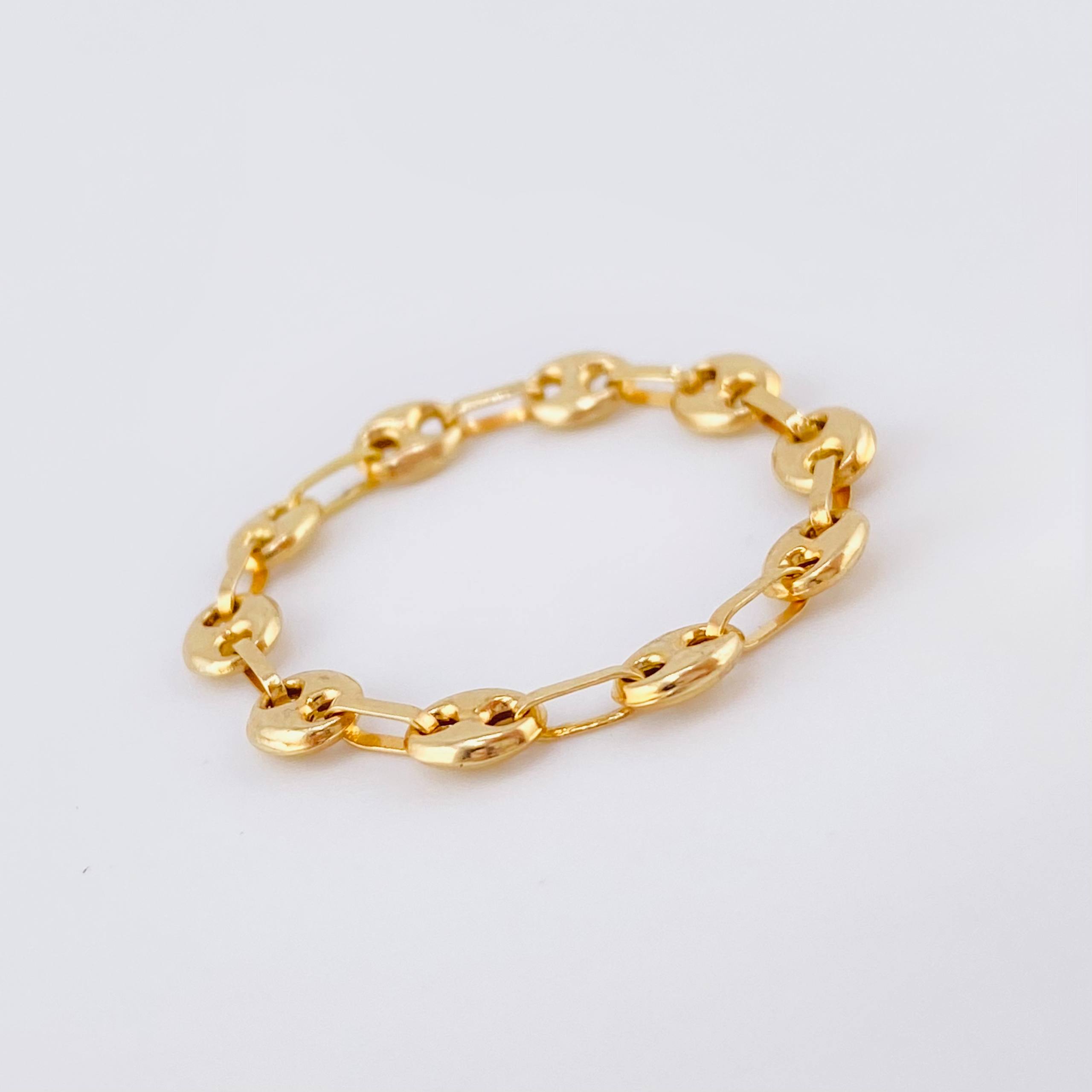 Anillo Gc 0.6 g / T8 3/4- 8 1/2 Oro Amarillo 18K