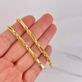 Cadena Lazo Especial 12.65g / 70cm / 3.7mm Oro Amarillo 18K