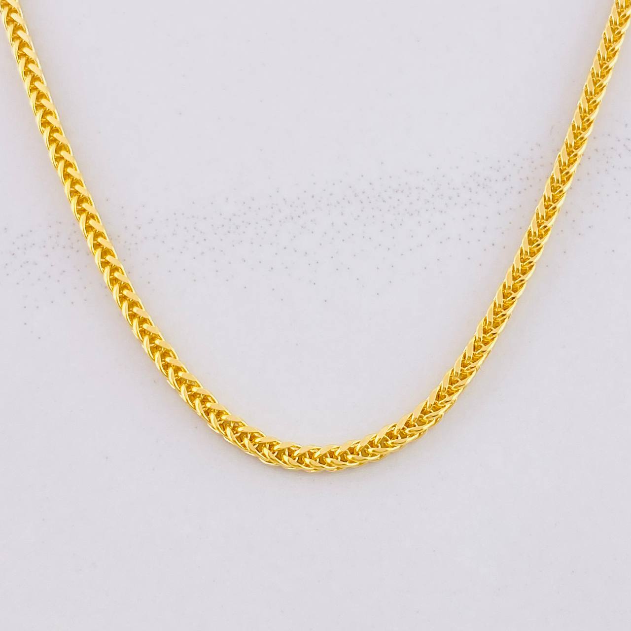Cadena Franco 5.05g / 60cm / 1.7mm Oro Amarillo 18K