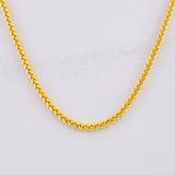 Cadena Franco 5.35g / 60cm / 1.7mm Oro Amarillo 18K