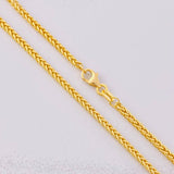 Cadena Franco 5.35g / 60cm / 1.7mm Oro Amarillo 18K