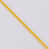 Cadena Franco 5.35g / 60cm / 1.7mm Oro Amarillo 18K