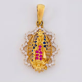 Dije Virgen De Guadalupe 2.75 g / 2.7 cm Oro Amarillo 18K