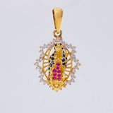 Dije Virgen De Guadalupe 2.75 g / 2.7 cm Oro Amarillo 18K