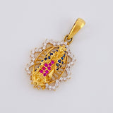 Dije Virgen De Guadalupe 2.75 g / 2.7 cm Oro Amarillo 18K