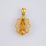 Dije Virgen De Guadalupe 2.75 g / 2.7 cm Oro Amarillo 18K