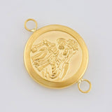 Herraje Virgen Del Cramen Mate 2.35 g / 3 cm Oro Amarillo 18K