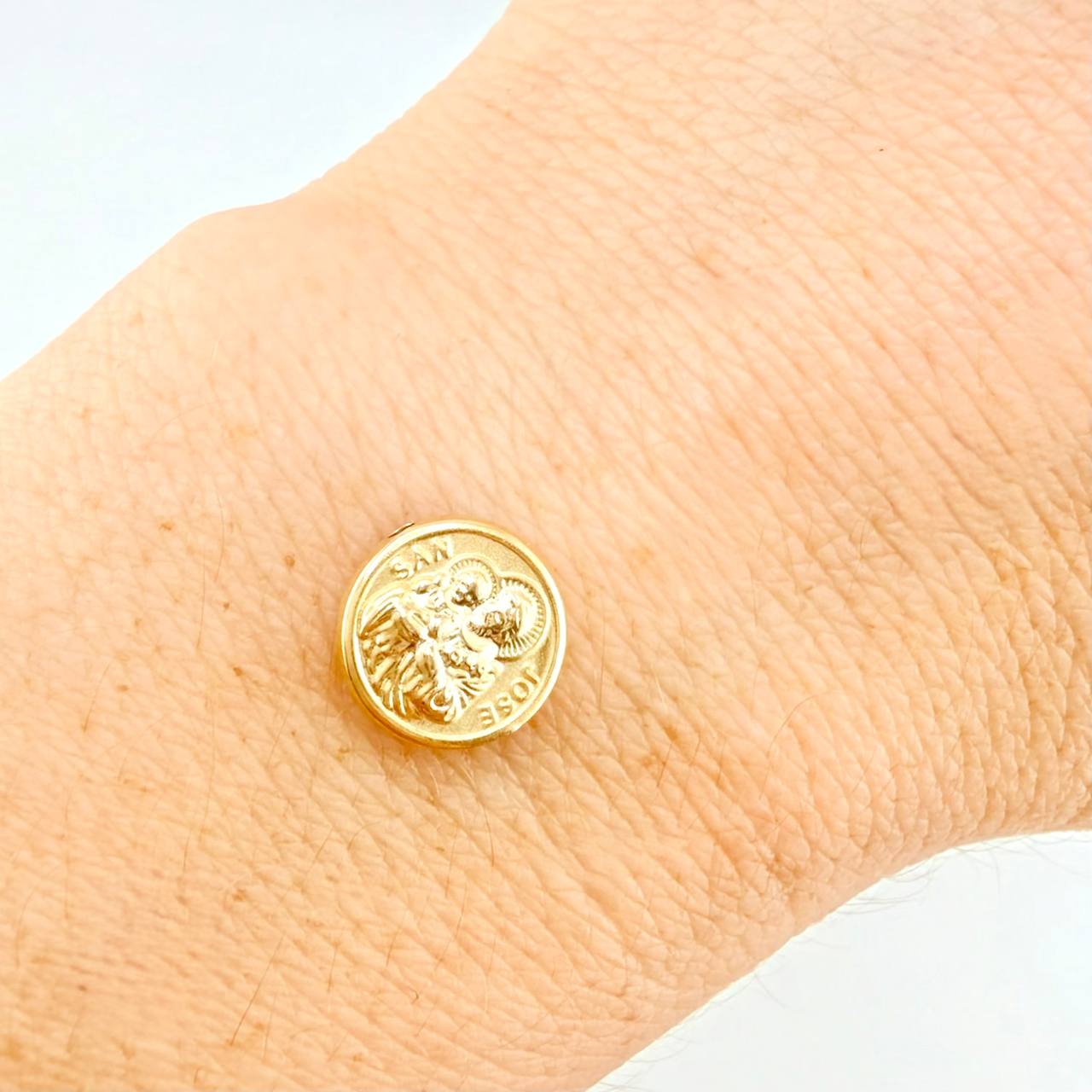 Herraje San Jose 0.45 g / 1 cm Oro Amarillo 18K