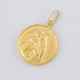 Dije Virgen Del Carmen Mate 1.7 g / 3 cm Oro Amarillo 18K