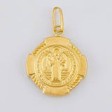 Dije San Benito 2 g / 3 cm Oro Amarillo 18K