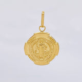 Dije San Benito 2 g / 3 cm Oro Amarillo 18K