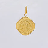Dije San Benito 1.35 g / 2.7 cm Oro Amarillo 18K