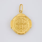 Dije San Benito 1.35 g / 2.7 cm Oro Amarillo 18K