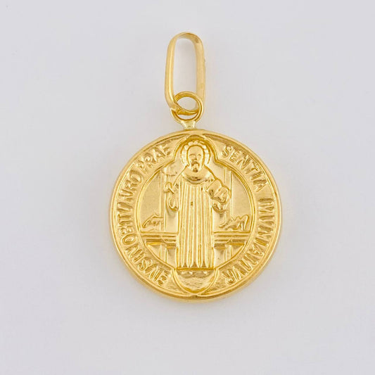 Dije San Benito 1.4 g / 2.7 cm Oro Amarillo 18K