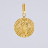 Dije San Benito 1.45 g / 2.7 cm Oro Amarillo 18K