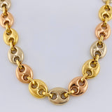 Cadena Gc 36.65 g / 71.4 cm / 11.2 mm Tres Oros 18K