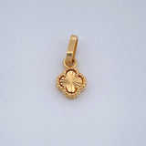 Dije Trebol 0.45gr / 1cm / Oro Amarillo 18K &