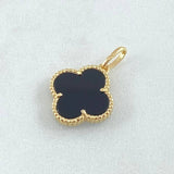 Dije Trebol 1.85gr / 2.1cm / Nac.Esp. Oro 18K