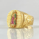 Anillo Milagrosa Radial 6.75gr / T9 3/4 / Oro 18K