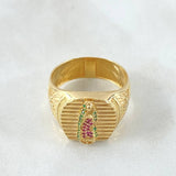Anillo Milagrosa Radial 6.75gr / T9 3/4 / Oro 18K