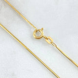 Cadena Serpiente Veneciana 5.7gr / 50cm / +3 Oro 18K ©