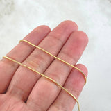 Cadena Serpiente Veneciana 5.7gr / 50cm / +3 Oro 18K ©