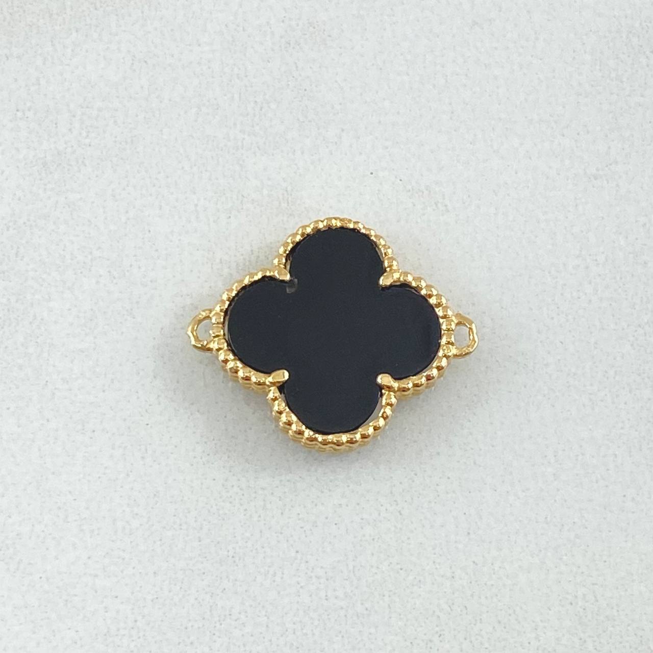 Herraje Trebol 1.65gr / 1.8cm / Nac.Esp. Oro 18K