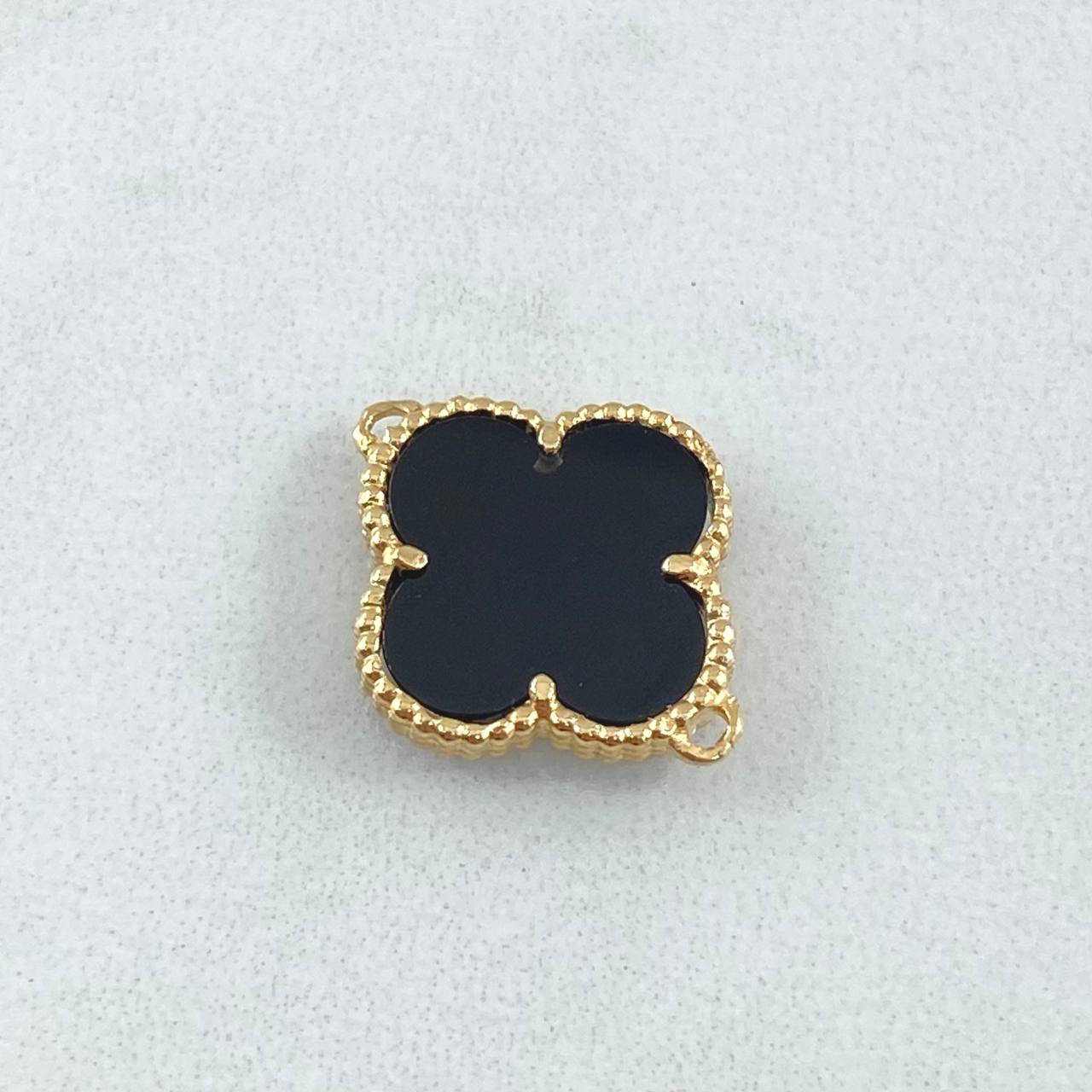 Herraje Trebol 1.7gr / 1.8cm / Nac.Esp. Oro 18K