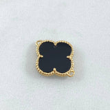 Herraje Trebol 1.7gr / 1.8cm / Nac.Esp. Oro 18K