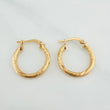 Candongas Sofi 2 g / 2 cm Oro Amarillo 18K