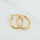 Candongas Sofi 2 g / 2 cm Oro Amarillo 18K