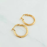 Candongas Sofi 1.9 g / 2 cm Oro Amarillo 18K