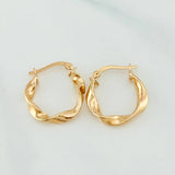 Candongas Remi 1.9 g / 2 cm Oro Amarillo 18K