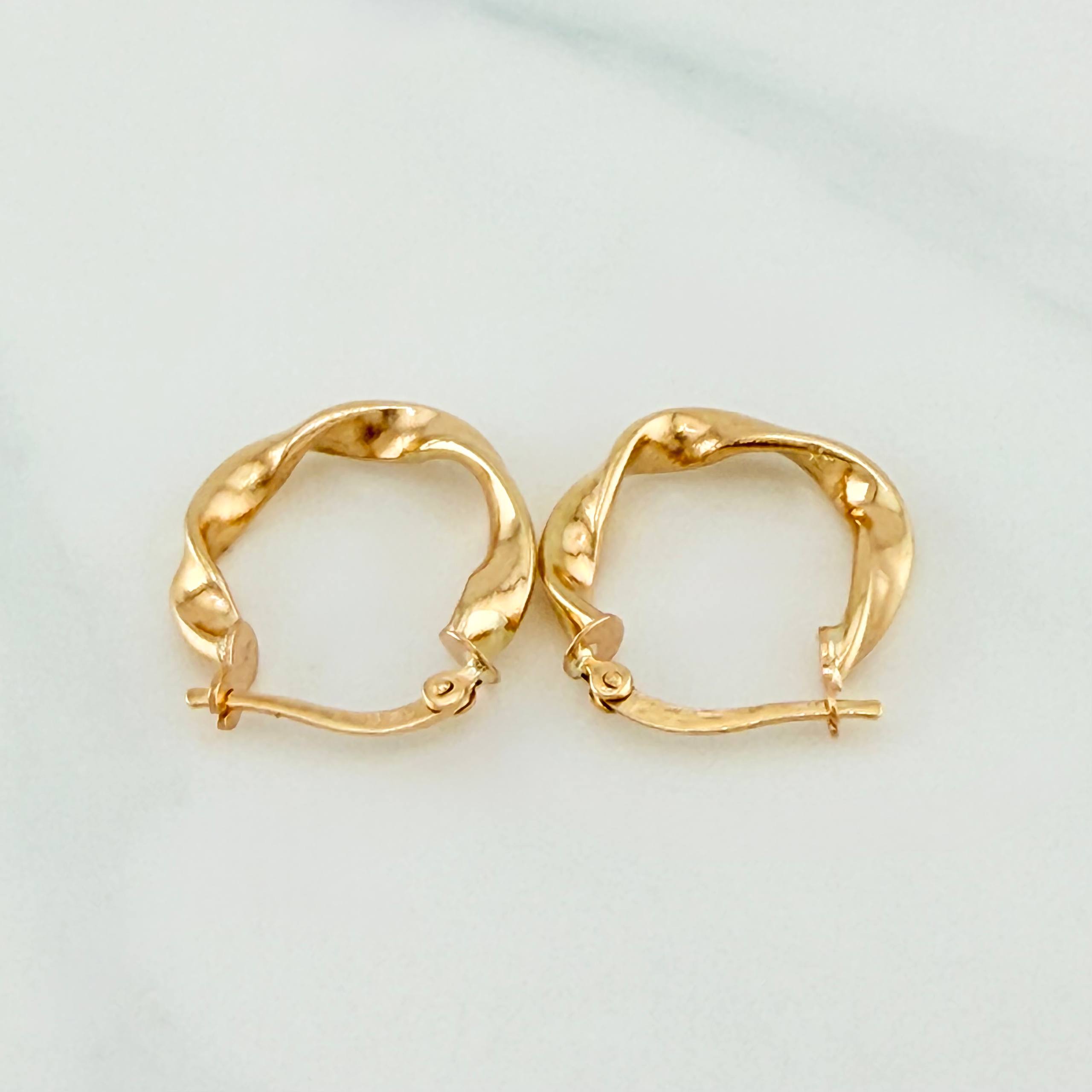Candongas Remi 1.9 g / 2 cm Oro Amarillo 18K