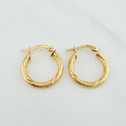 Candongas Sofi 1.85 g / 2 cm Oro Amarillo 18K