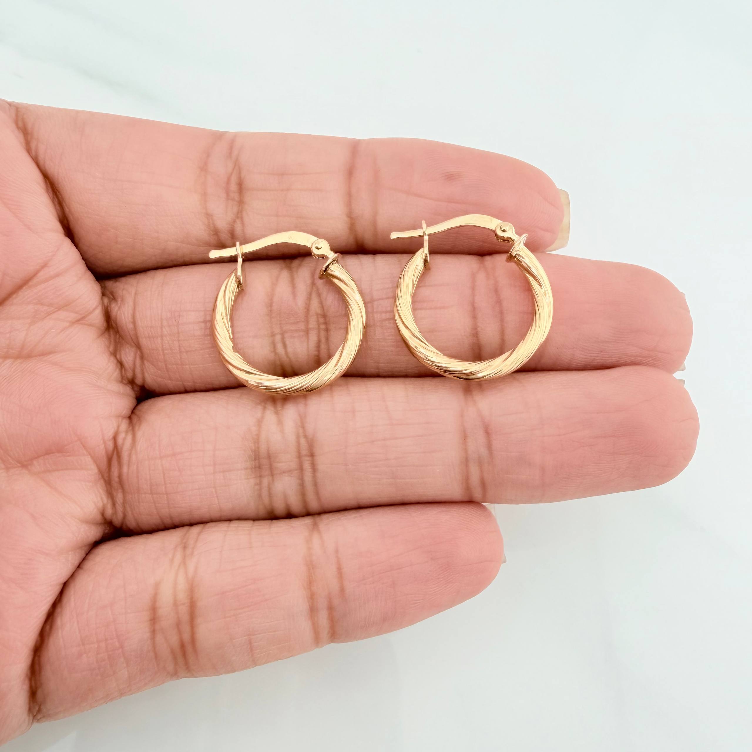 Candongas Sofi 1.75 g / 2 cm Oro Amarillo 18K