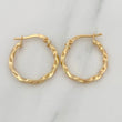 Candongas Kari 1.35 g / 2 cm Oro Amarillo 18K